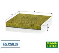 Filter, cabin air for DODGE DURANGO MANN-FILTER FP 27 008