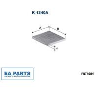Filter, cabin air for HYUNDAI AZERA FILTRON K 1340A