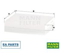 Filter, cabin air for HYUNDAI KIA MANN-FILTER CU 24 024 NEW