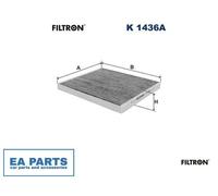 Filter, cabin air for JEEP CHEROKEE FILTRON K 1436A