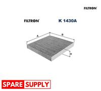 FILTER, CABIN AIR FOR KIA STINGER FILTRON K 1430A