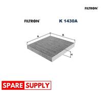 FILTER, CABIN AIR FOR KIA STINGER FILTRON K 1430A
