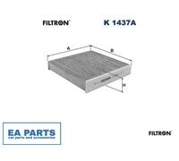 Filter, cabin air for LAND ROVER DEFENDER DISCOVERY FILTRON K 1437A