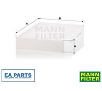 Filter, cabin air for LAND ROVER MANN-FILTER CU 28 016