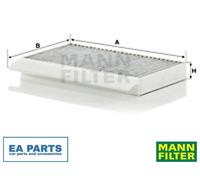 Filter, cabin air for MERCEDES-BENZ MANN-FILTER CUK 27 021-2