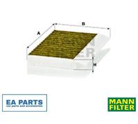 Filter, cabin air for MERCEDES-BENZ MANN-FILTER FP 27 021-2