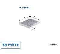 Filter, cabin air for MERCEDES-BENZ W447 B907 B910 FILTRON K 1415A