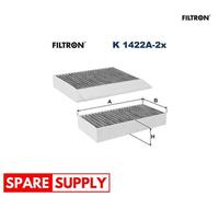 FILTER, CABIN AIR FOR MERCEDES-BENZ X166 W166 C292 FILTRON K 1422A-2X