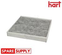 FILTER, CABIN AIR FOR SMART FORTWO CABRIO FORTWO COUPE HART 371 351