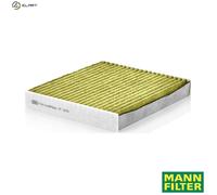 Cabin filter behind the glove compartment FP 1919 MANN-FILTER for TOYOTA LEXUS