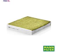 Cabin filter behind the glove compartment FP 1919 MANN-FILTER for TOYOTA LEXUS