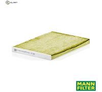 MANN-FILTER FP 1936 Cabin Air Filter - FreciousPlus Biofunctional Pollen Filter - for Cars + Transporters