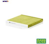 Cabin filter behind the glove compartment FP 2131 MANN-FILTER for TOYOTA SUBARU