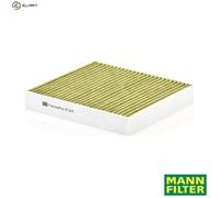 Cabin filter behind the glove compartment FP 2141 MANN-FILTER for MITSUBISHI