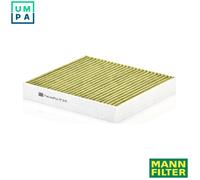 MANN-FILTER FP 2141 Cabin Air Filter - FreciousPlus Biofunctional Pollen Filter - for Cars + Transporters