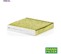 Cabin filter below the middle console Activated Carbon Filter with polyphenol