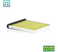 Cabin filter behind the glove compartment FP 24 009 MANN-FILTER for MAZDA 3 CX-5