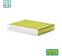 MANN-FILTER FP 2433 Cabin Air Filter - FreciousPlus Biofunctional Pollen Filter - for Cars + Transporters