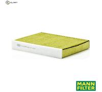MANN-FILTER FP 2433 Cabin Air Filter - FreciousPlus Biofunctional Pollen Filter - for Cars + Transporters