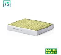 Cabin filter Vehicle interior, driver’s side FP 2440 MANN-FILTER for VOLVO FORD