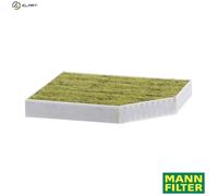 Cabin filter below the glove compartment Activated Carbon Filter with polyphenol