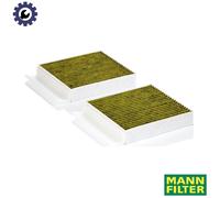 MANN-FILTER Cabin Air Filter FP 25 034-2 - Activated Carbon with Polyphenol - OE Replacement