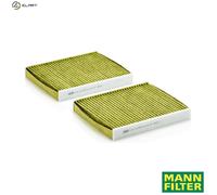 Cabin filter below the glove compartment Activated Carbon Filter with polyphenol