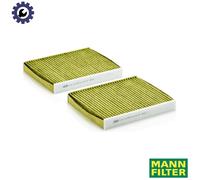 Cabin filter below the glove compartment Activated Carbon Filter with polyphenol