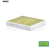 Cabin filter below the glove compartment Activated Carbon Filter with polyphenol