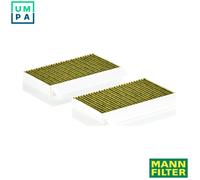 Cabin filter Activated Carbon Filter with polyphenol FP 27 021-2 MANN-FILTER