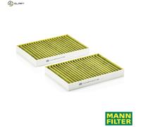 MANN-FILTER Cabin Air Pollen Filter FP 2722-2 FreciousPlus Activated Carbon – Set of 2