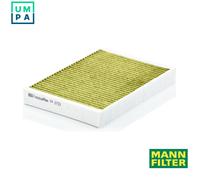 MANN-FILTER Cabin Air Filter FP 2733, FreciousPlus biofunctional pollen filter, Paper, for Land Rover, Volvo