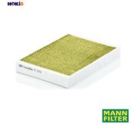 Cabin filter below the middle console Activated Carbon Filter with polyphenol