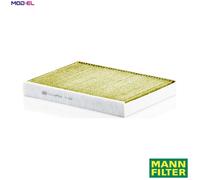 MANN-FILTER FP 2742 Cabin Air Filter - FreciousPlus Biofunctional Pollen Filter - for Cars + Transporters