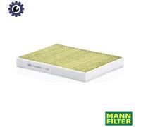 Cabin filter below the glove compartment Activated Carbon Filter with polyphenol