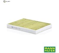 Cabin filter below the glove compartment Activated Carbon Filter with polyphenol