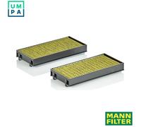 Cabin filter Activated Carbon Filter with polyphenol FP 2941-2 MANN-FILTER