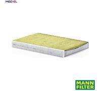 Cabin filter Activated Carbon Filter with polyphenol FP 2952 MANN-FILTER