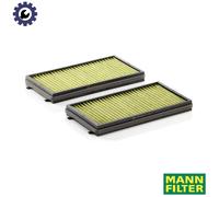 Cabin filter Activated Carbon Filter with polyphenol FP 3124-2 MANN-FILTER