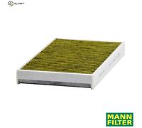 Cabin filter Activated Carbon Filter with polyphenol FP 3139 MANN-FILTER for BMW