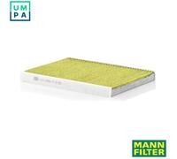 MANN-FILTER FP 32 008 Cabin Air Filter - FreciousPlus Biofunctional Pollen Filter - for Cars + Transporters