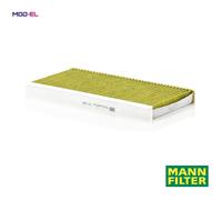 MANN-FILTER FP 3337 Cabin Air Filter - FreciousPlus Biofunctional Pollen Filter - for Cars + Transporters