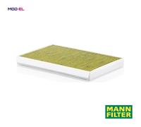 MANN-FILTER FP 3569 Cabin Air Filter - FreciousPlus Biofunctional Pollen Filter - for Cars + Transporters