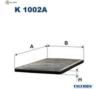 FILTER CABIN AIR K 1002A FOR VAUXHALL TIGRA/Mk CORSA/VAN CORSAVAN COMBO OPEL