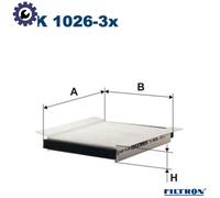 FILTRON K 1026-3x Pollen filter
