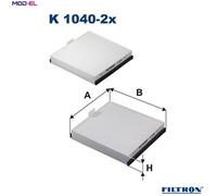 FILTRON K 1040-2x Pollen filter