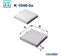 FILTRON K 1040-2x Pollen filter