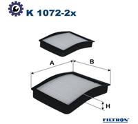 FILTRON K 1072-2x Pollen filter