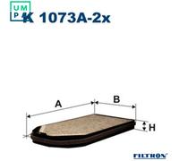 FILTRON K 1073A-2x Pollen filter