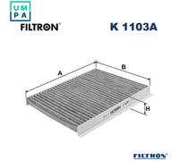 FILTER CABIN AIR K 1103A FOR FIAT BRAVO/Van/II STILO/VAN/Multi/Wagon RITMO/III